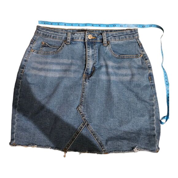 Just Quella Medium Denim Mini Skirt - Picture 4 of 5